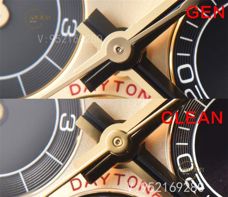 C廠余文樂真假對比,Clean廠勞力士余文樂4130做工對比正品一眼假嗎-復(fù)刻表