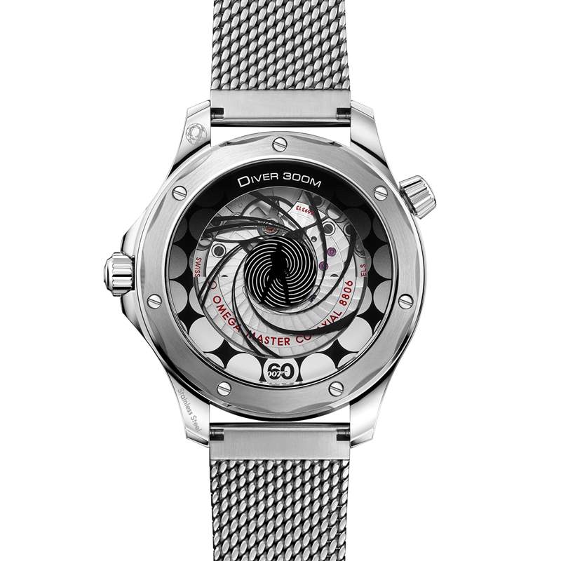 歐米茄推出2枚Seamaster Diver 300M 60 Years Of James Bond潛水腕表：007系列電影上映60周年-復刻表