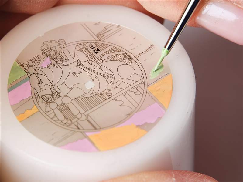 Hermès推出Arceau WOW微繪工藝表盤腕表-復(fù)刻表