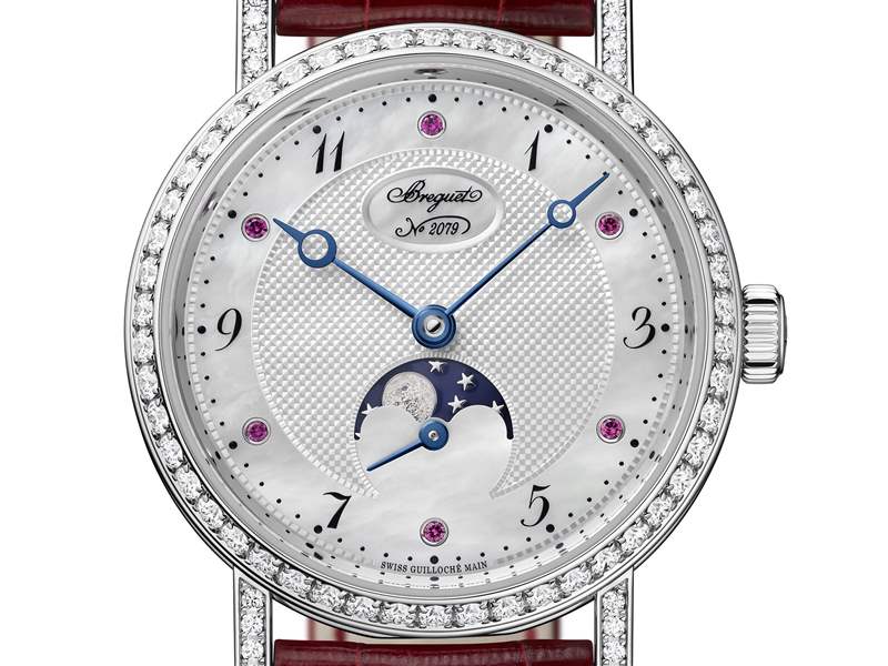 Breguet推出Classique Phase de Lune 9085 Valentine’s Day情人節(jié)主題腕表:紅寶石時(shí)標(biāo) Breguet推出Classique Phase de Lune 9085 Valentine’s Day情人節(jié)主題腕表:紅寶石時(shí)標(biāo)-復(fù)刻表