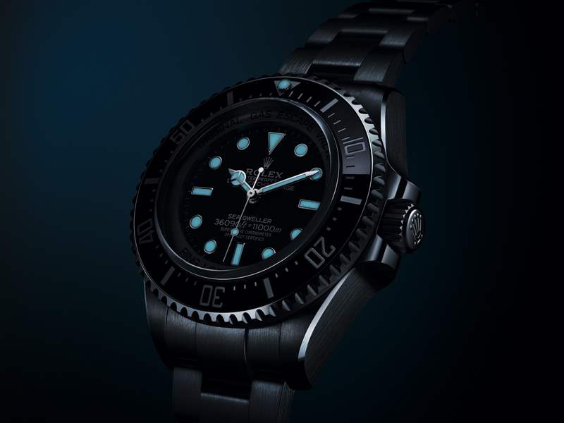 推出Oyster Perpetual Deepsea Challenge專業超深潛水腕表：11000米防水性能，首枚鈦殼表-復刻表