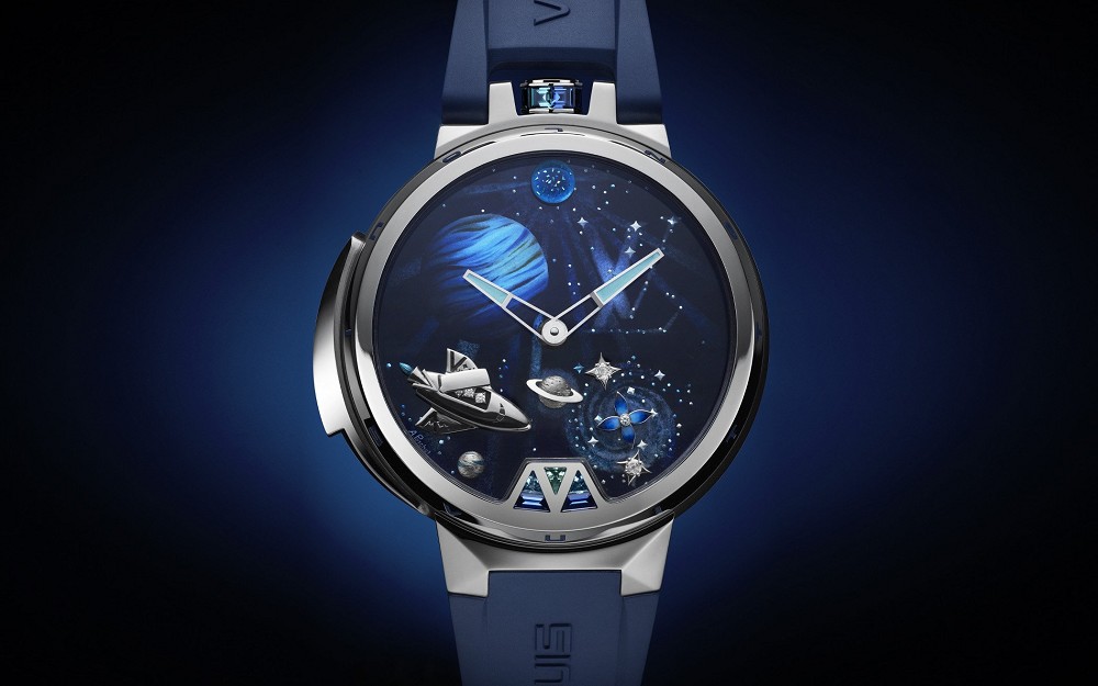 Louis Vuitton推出Tambour Jacquemart Minute Repeater 200 Years三問報時腕表:太空漫游-復刻表