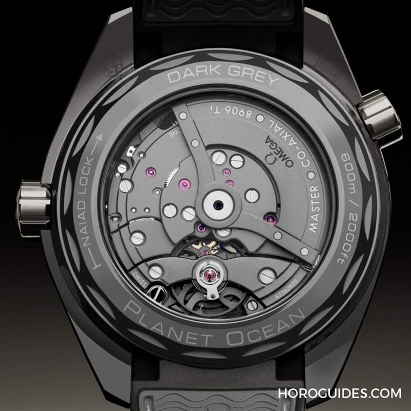 輕量化材質打造由內到外的輕盈感|OMEGA Seamaster Planet Ocean Dark Grey-復刻表