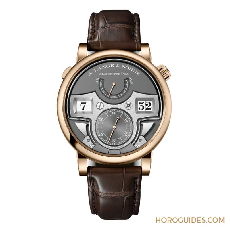 溫暖蜜金限量登場|朗格Zeitwerk Minute Repeater 18K蜂蜜金版-復刻表