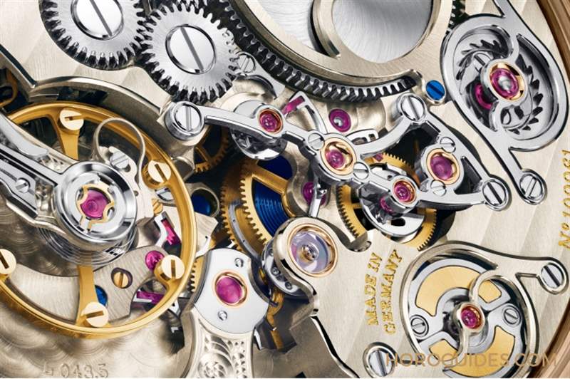 溫暖蜜金限量登場|朗格Zeitwerk Minute Repeater 18K蜂蜜金版-復刻表