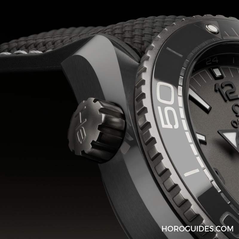 輕量化材質打造由內到外的輕盈感|OMEGA Seamaster Planet Ocean Dark Grey-復刻表