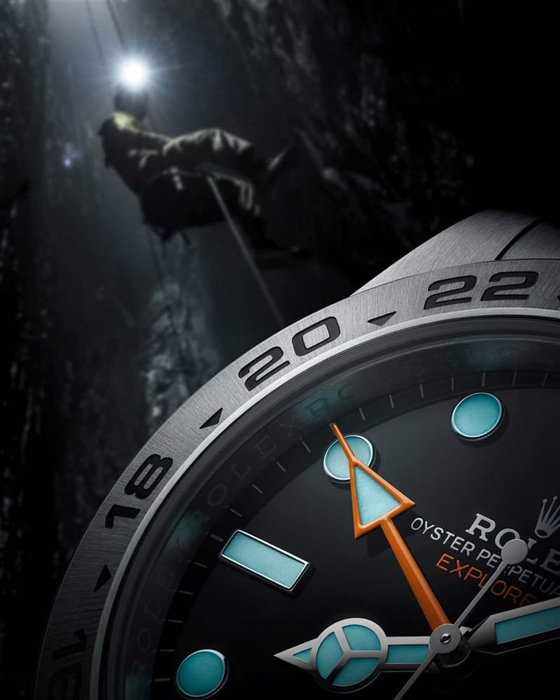 ROLEX Explorer II手表最新行情勞力士探二黑、白面溢價相差4%-復刻表