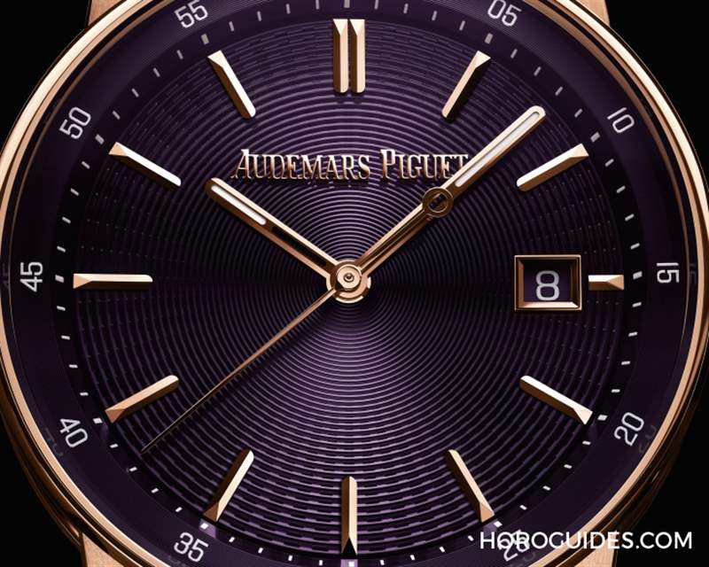 愛彼Code 11.59系列首見38mm中性尺寸艷麗紫與象牙白再加分-復(fù)刻表