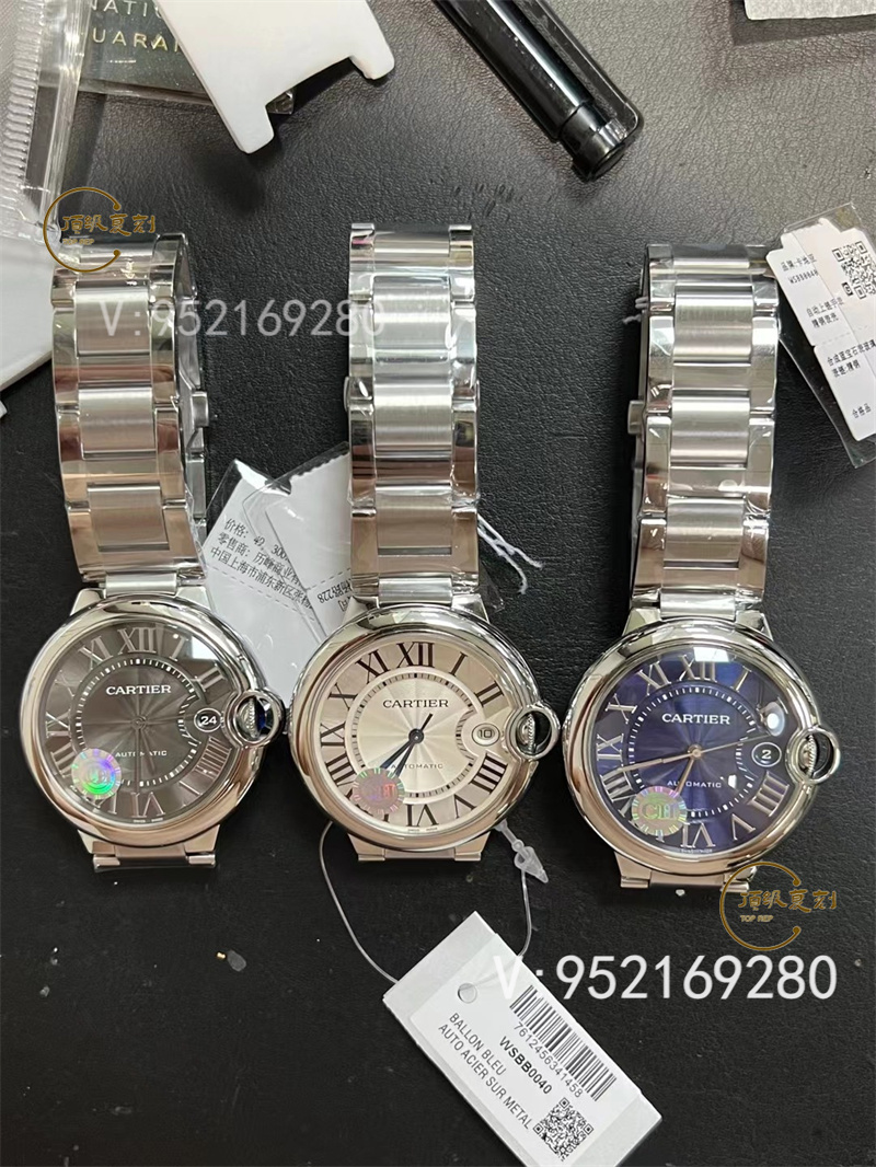 CH廠卡地亞40mm藍(lán)氣球快拆表帶做工值得入手嗎-復(fù)刻表