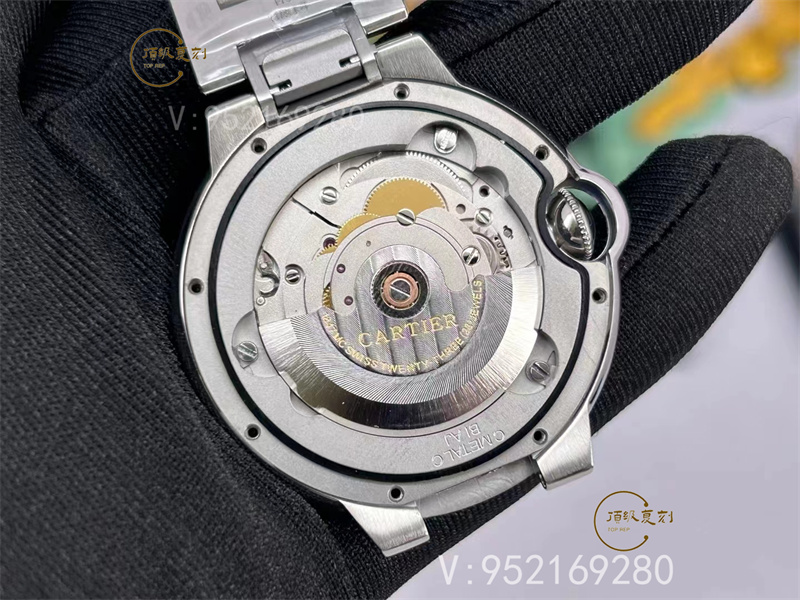 CH廠卡地亞40mm藍(lán)氣球快拆表帶做工值得入手嗎-復(fù)刻表