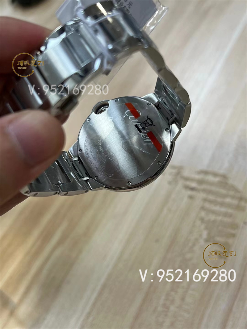 CH廠卡地亞40mm藍(lán)氣球快拆表帶做工值得入手嗎-復(fù)刻表