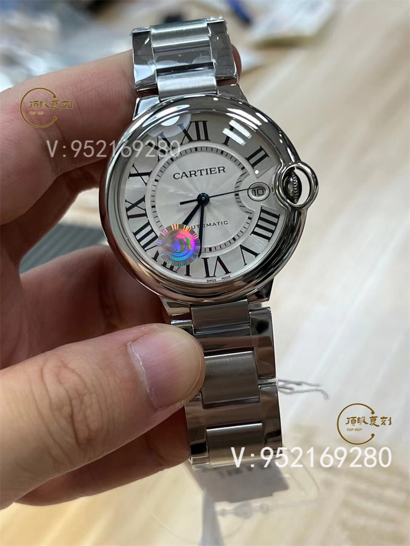 CH廠卡地亞40mm藍(lán)氣球快拆表帶做工值得入手嗎-復(fù)刻表