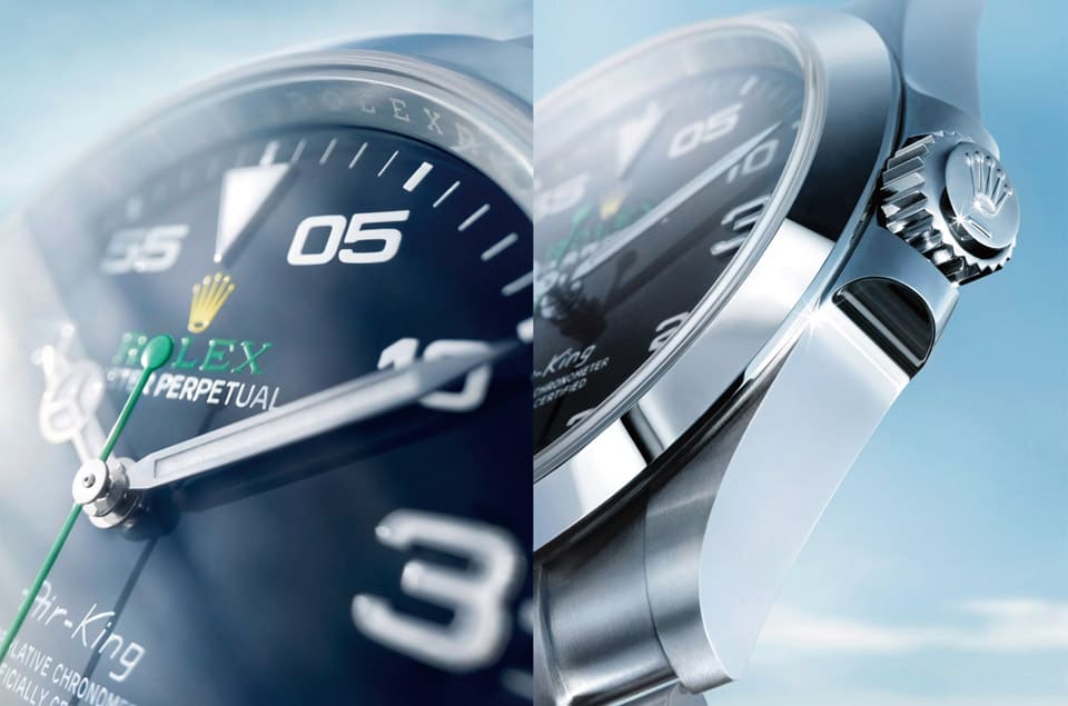 勞力士Air-King「半年內(nèi)一路跌」最新價(jià)格與行情整理-復(fù)刻表