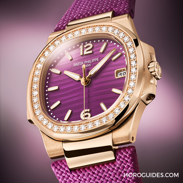 Ladies First！百達翡麗最新Aquanaut Luce「彩虹」三問表與Nautilus織紋復合表帶-復刻表