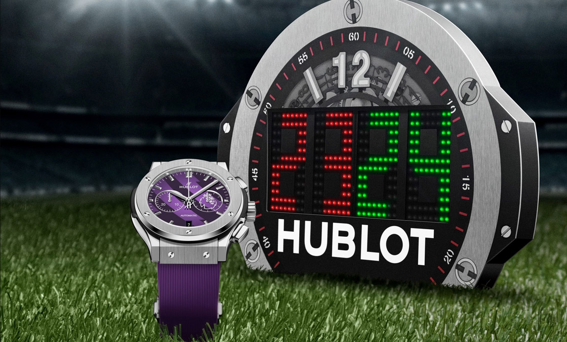 HUBLOT - 英超雄獅加持！ Hublot經(jīng)典融合英超聯(lián)賽計時碼表