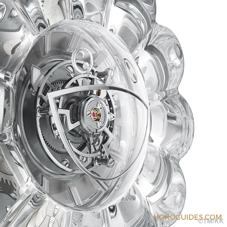 12辦花型透明藍寶石表殼！村上隆微笑小花仙氣爆棚了｜Hublot MP-15村上隆藍寶石陀飛輪腕表-復刻表