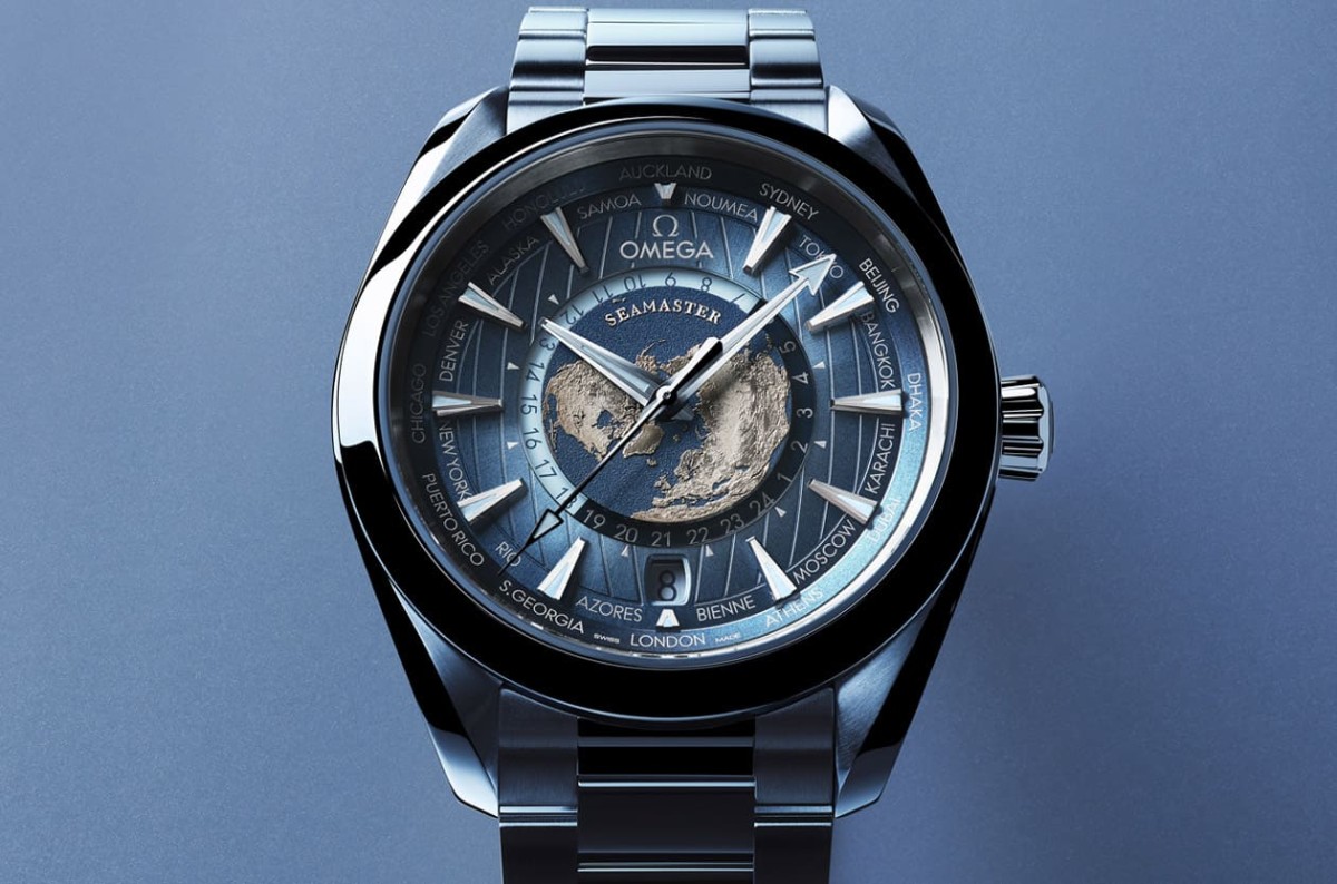 歐米茄海馬75周年必敗清單「夏日藍(lán)色」面盤Aqua Terra世界時區(qū)出國超實用-復(fù)刻表