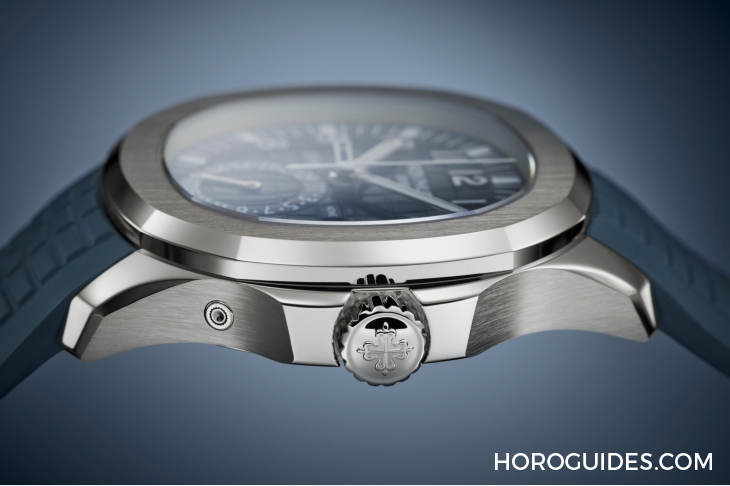 乳光藍灰面活力風,復雜功能運動表齊換色|PP百達翡麗Nautilus、Aquanaut新款-復刻表