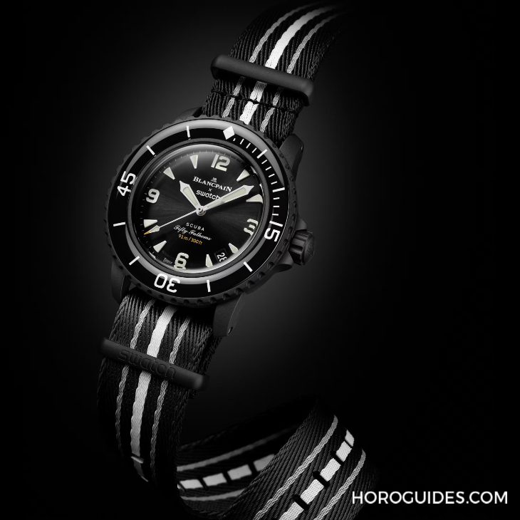 太驚喜！更貼近五十噚腕表神韻的黑色調Blancpain × Swatch聯(lián)名表款「Ocean of Storm」現身-復刻表