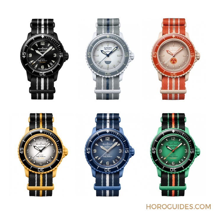 太驚喜！更貼近五十噚腕表神韻的黑色調Blancpain × Swatch聯(lián)名表款「Ocean of Storm」現身-復刻表