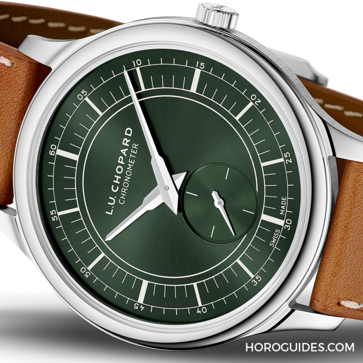 森林綠配分區式表盤，演繹當代復古風情｜CHOPARD LUC XPS Forest Green-復刻表