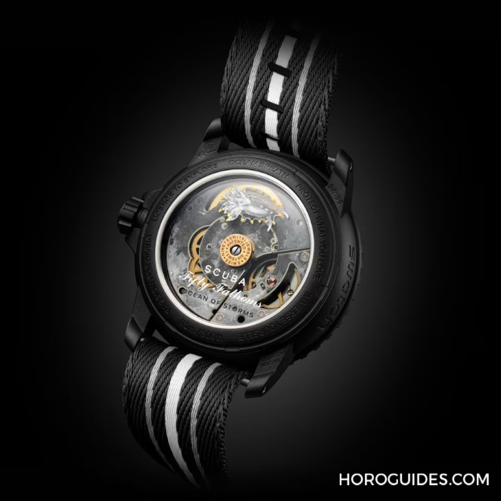 太驚喜！更貼近五十噚腕表神韻的黑色調Blancpain × Swatch聯(lián)名表款「Ocean of Storm」現身-復刻表