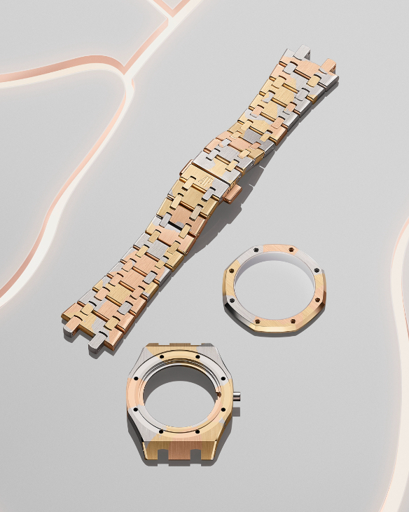 前所未有的工藝:AP愛(ài)彼多色迷彩金驚艷亮相-復(fù)刻表