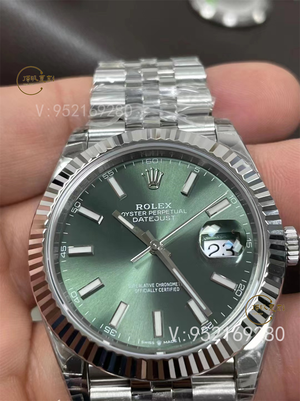 VS廠勞力士日志型薄荷綠盤3235評測:清新色彩與精湛工藝的結合-復刻表