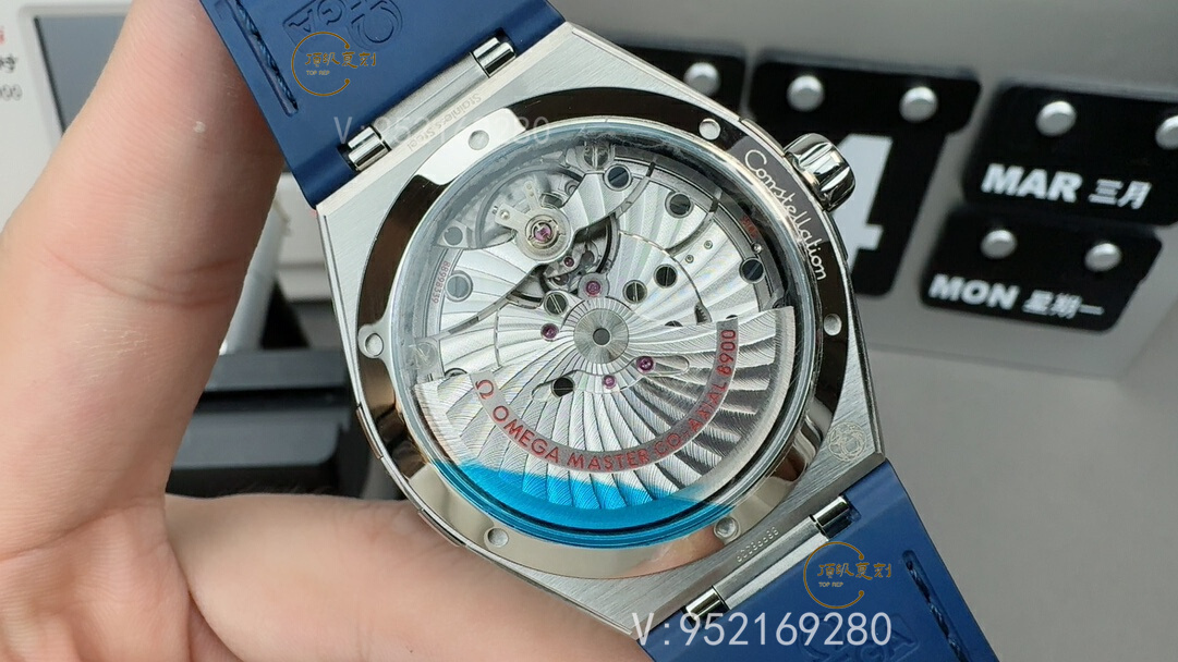 VS廠歐米茄第五代星座藍(lán)圈白面腕表做工怎么樣-復(fù)刻表