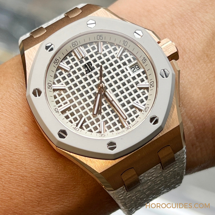 AUDEMARS PIGUET - ROYAL OAK OFFSHORE - 77605OK. OO. A101CA.01 - 捕捉夏日氛圍，愛彼Royal Oak Offshore自動(dòng)表及自動(dòng)上鏈計(jì)時(shí)碼表三款新作亮相