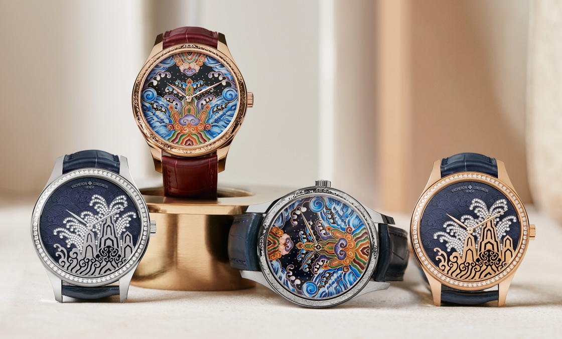 以清代官服朝袍經(jīng)典紋樣入作|江詩丹頓Métiers d'Art系列Tribute to Traditional Symbols-復(fù)刻表