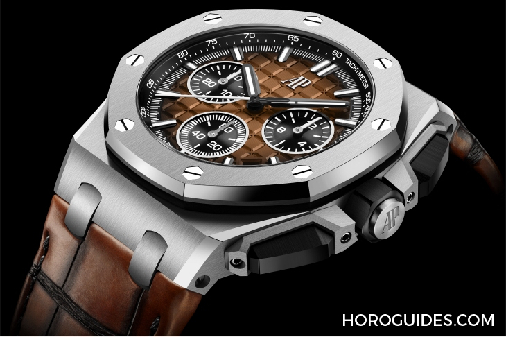 AUDEMARS PIGUET - ROYAL OAK OFFSHORE - 77605OK. OO. A101CA.01 - 捕捉夏日氛圍，愛彼Royal Oak Offshore自動(dòng)表及自動(dòng)上鏈計(jì)時(shí)碼表三款新作亮相