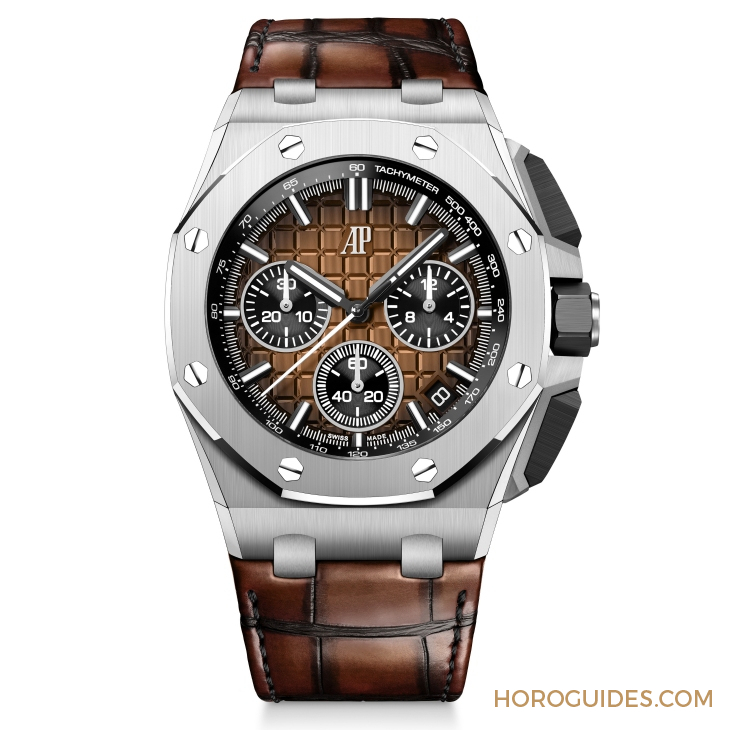 AUDEMARS PIGUET - ROYAL OAK OFFSHORE - 77605OK. OO. A101CA.01 - 捕捉夏日氛圍，愛彼Royal Oak Offshore自動(dòng)表及自動(dòng)上鏈計(jì)時(shí)碼表三款新作亮相