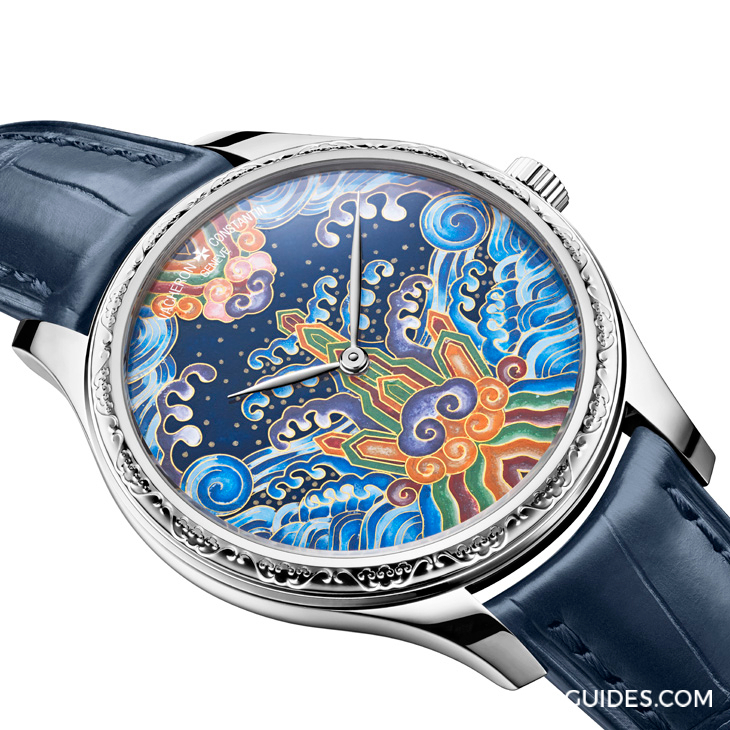 以清代官服朝袍經(jīng)典紋樣入作|江詩丹頓Métiers d'Art系列Tribute to Traditional Symbols-復(fù)刻表