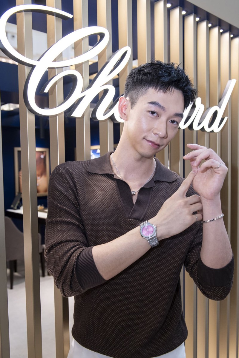 蕭邦Alpine Eagle三針表以阿爾卑斯山茉莉花為靈感 嶄新?lián)Q上粉紅面盤-復刻表