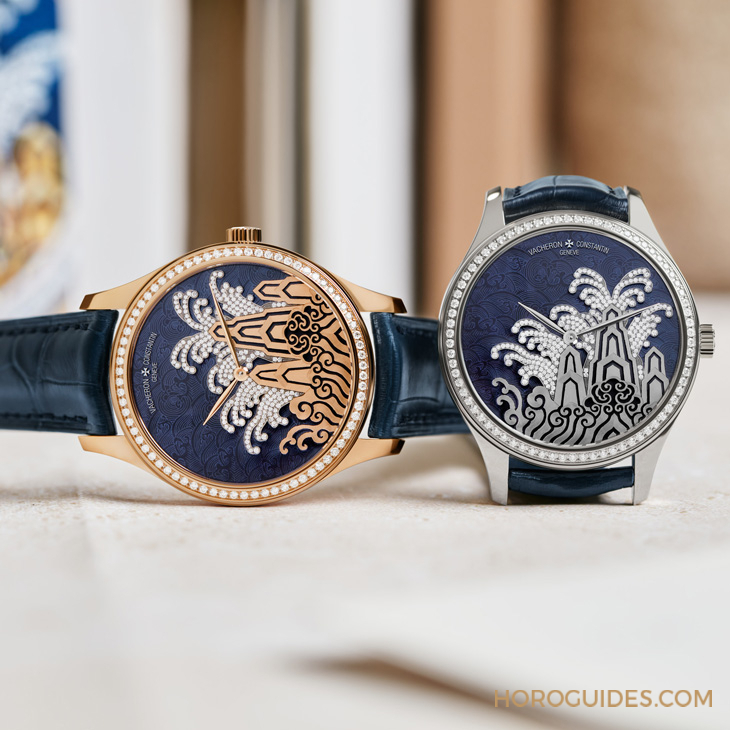 以清代官服朝袍經(jīng)典紋樣入作|江詩丹頓Métiers d'Art系列Tribute to Traditional Symbols-復(fù)刻表